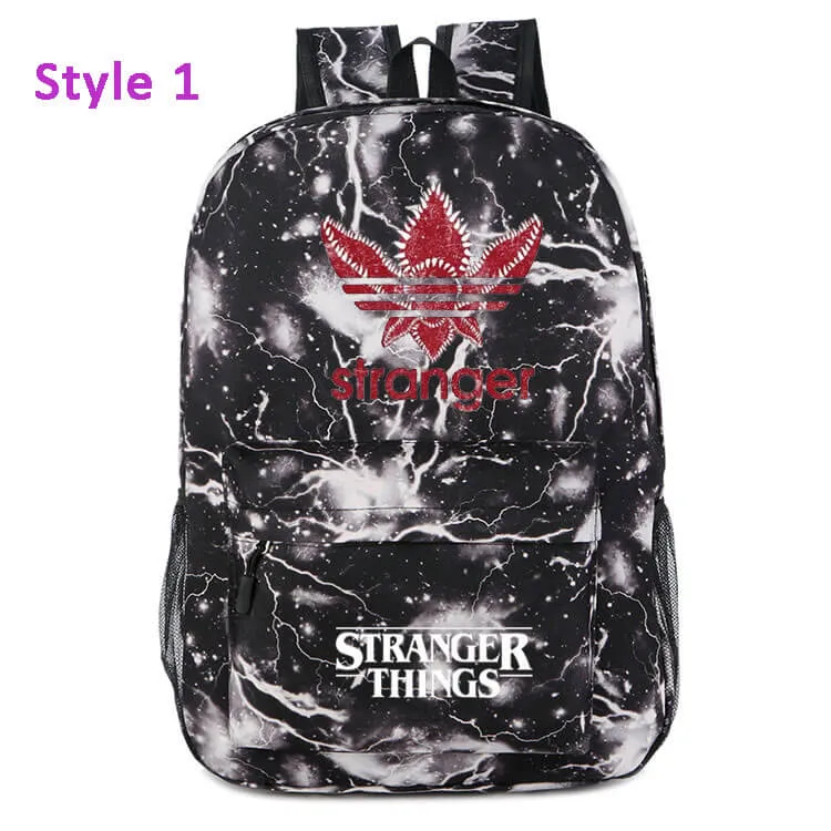 Stranger Things Backpack Bag Lightweight Travel Sports Bag For Kids Adults