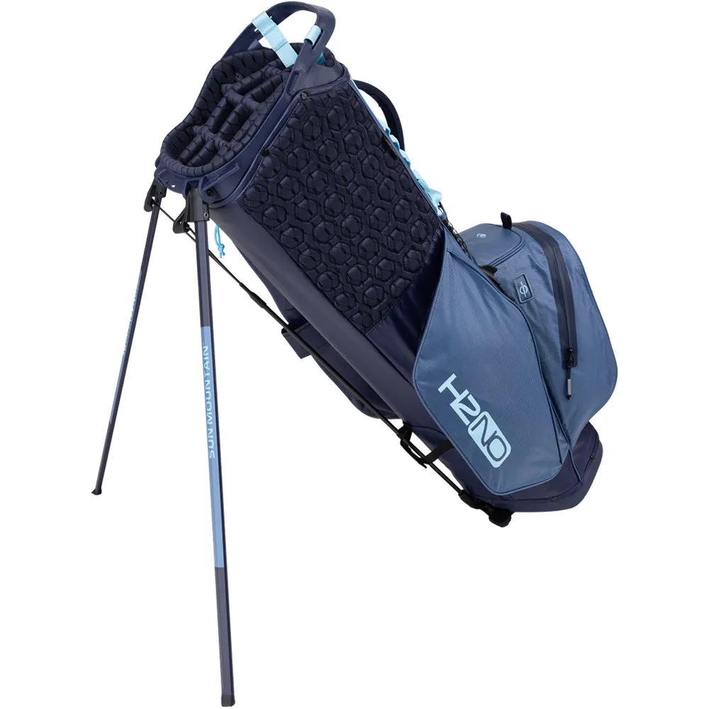 Sun Mountain H2NO Lite 14-Way Waterproof Stand Bag - Navy/Dusk/Breeze