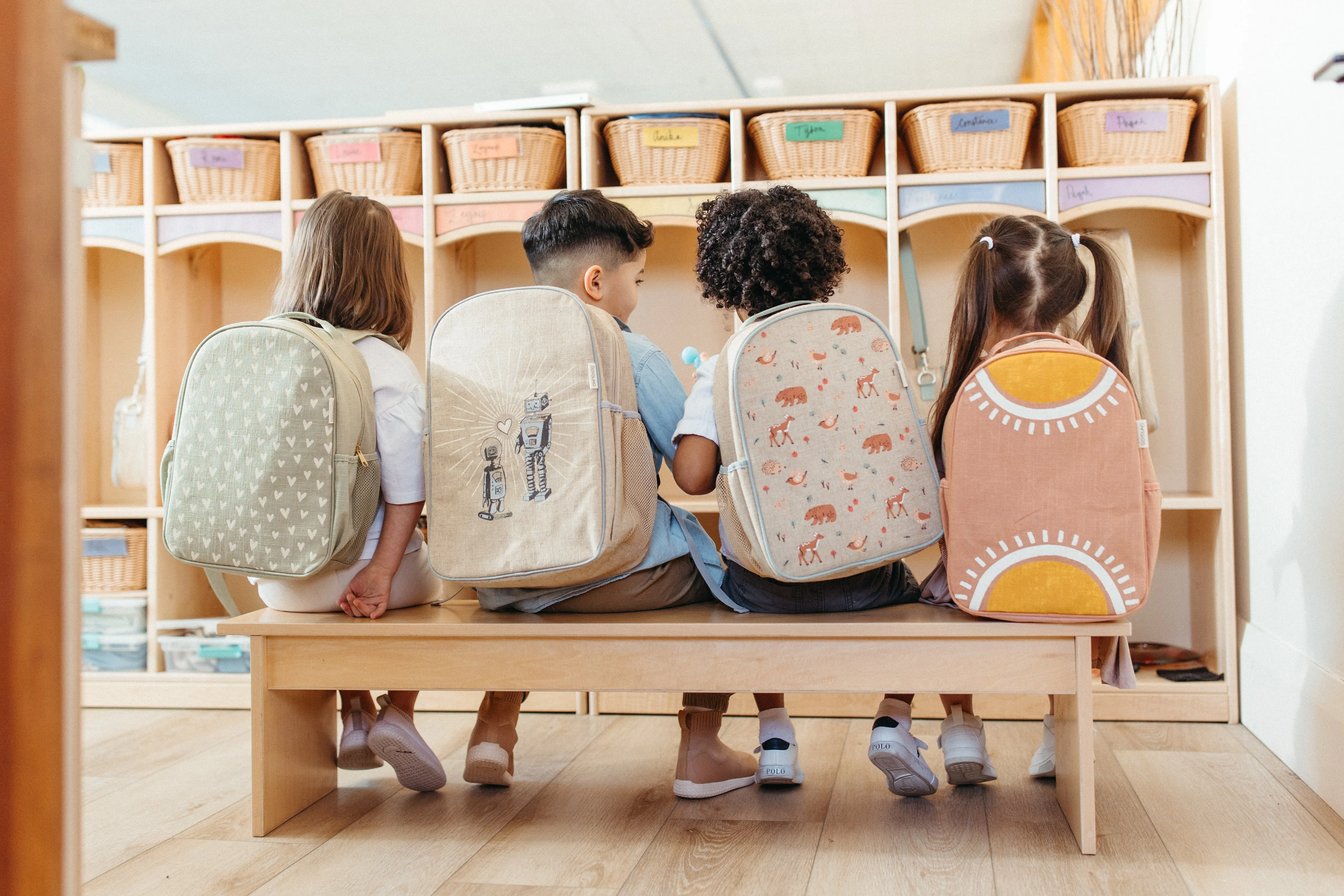 Sunrise Muted Clay Toddler Backpack