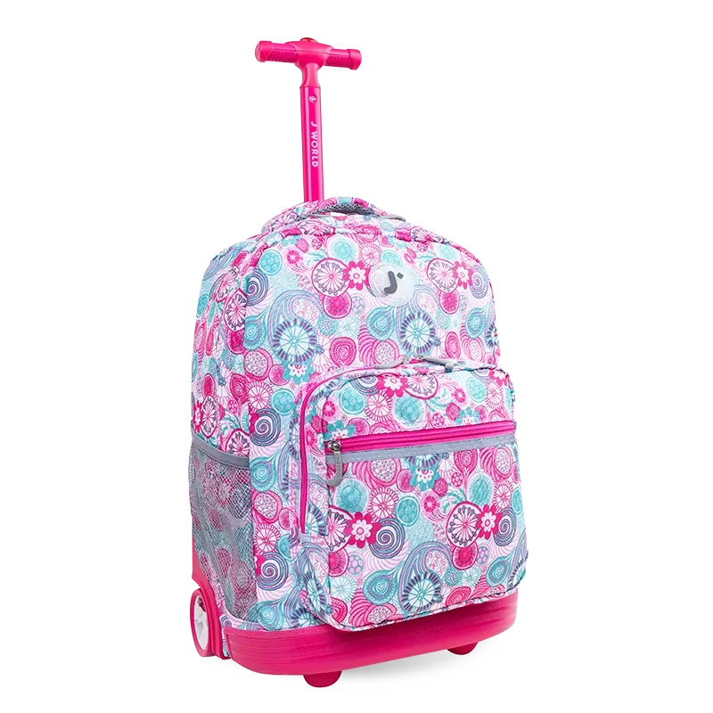 Sunrise Rolling Backpack (18 Inch)