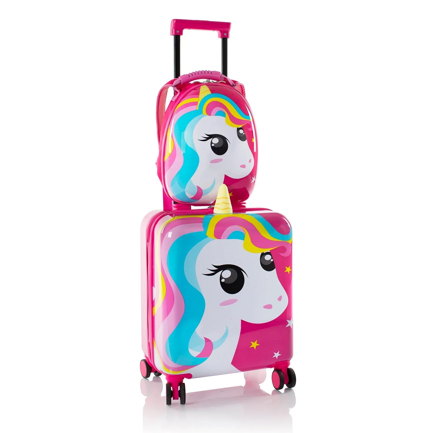 Super Tots Unicorn - Kids Luggage & Backpack Set