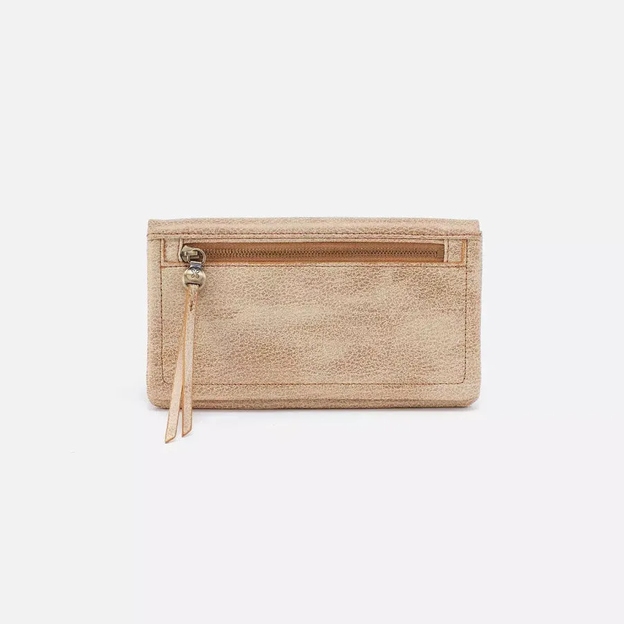 The Lumen Bifold Wallet in Gold Foil