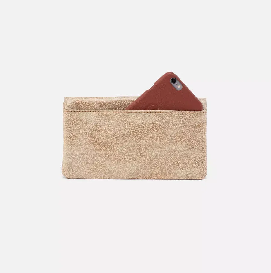 The Lumen Bifold Wallet in Gold Foil