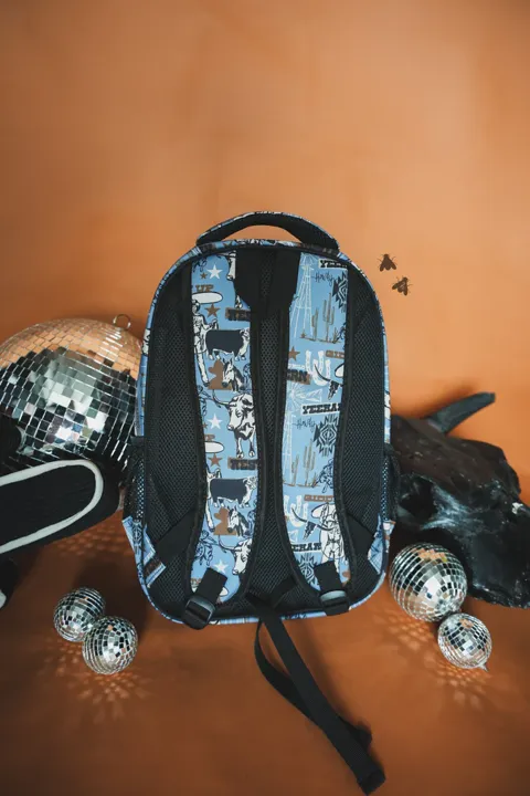 The Packmule Dandy Denim Backpack/Lunchbox/Pencil Pouch