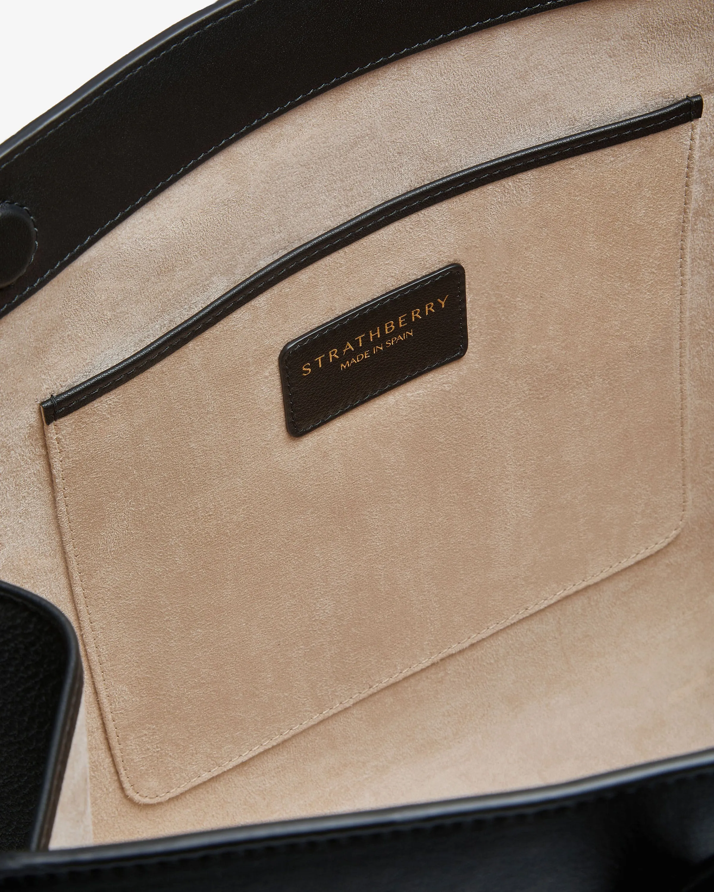 The Strathberry Tote - Black