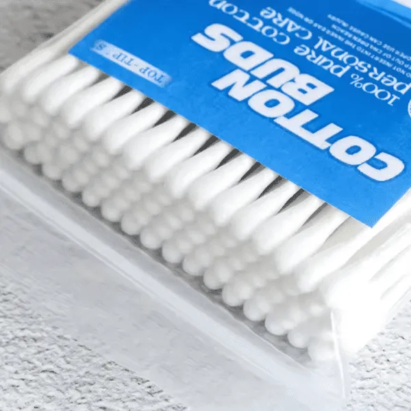 TOP TIP COTTON BUDS 100PCS POUCH T100ZB