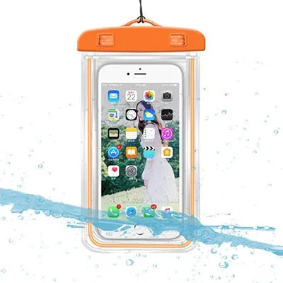 Trendy Waterproof Phone Pouch For Swimming