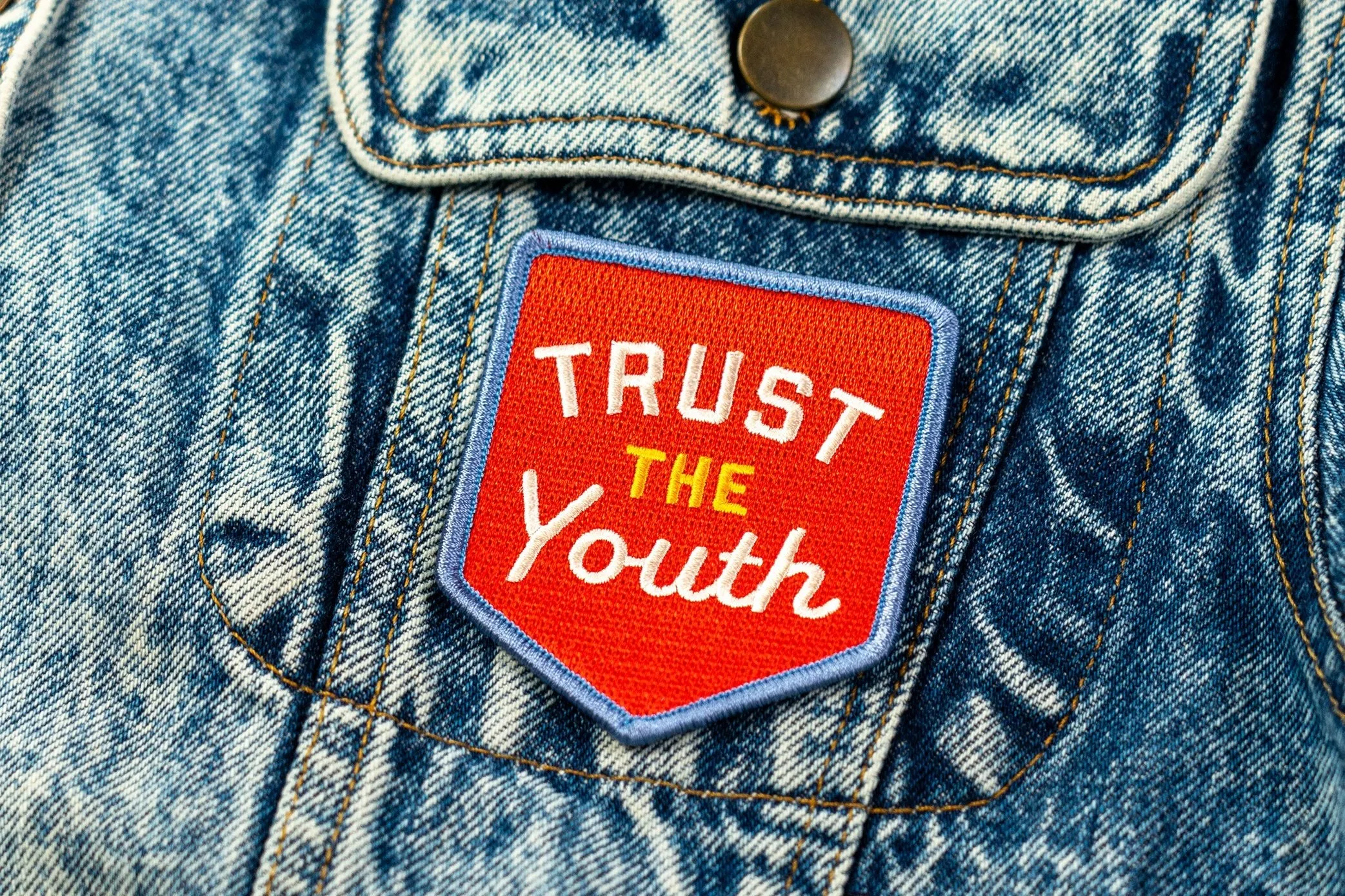 Trust The Youth Embroidered Patch