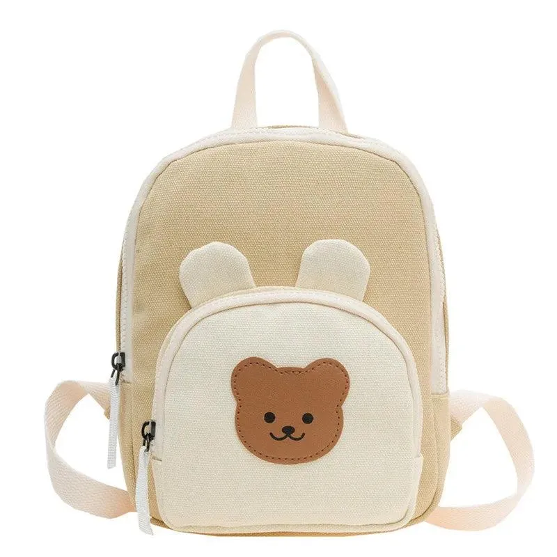 TSB79 Cool Backpacks For Children's Girls and Boys - Cartoon Bear Bunny Pattern