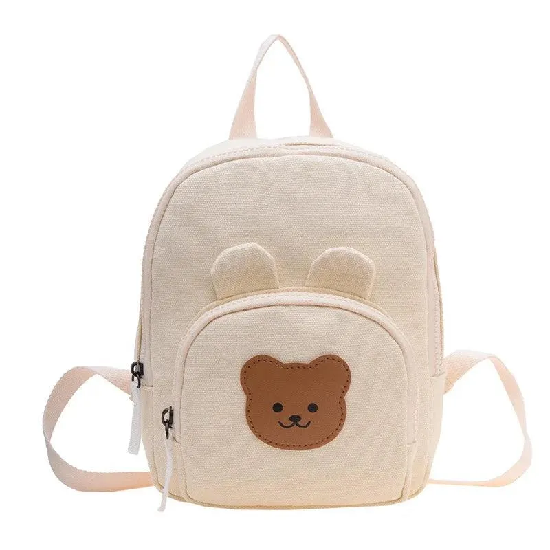 TSB79 Cool Backpacks For Children's Girls and Boys - Cartoon Bear Bunny Pattern