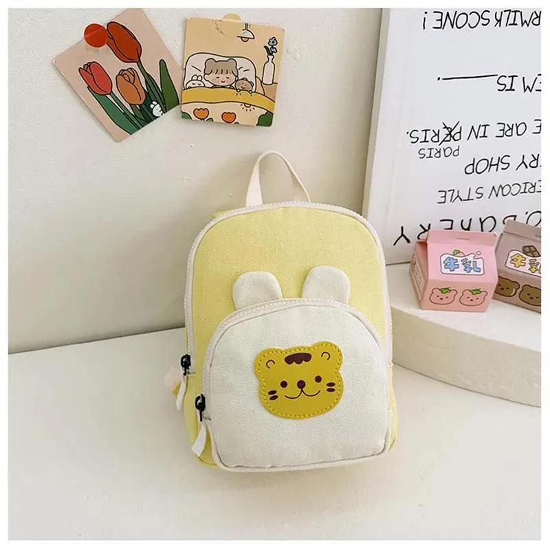 TSB79 Cool Backpacks For Children's Girls and Boys - Cartoon Bear Bunny Pattern