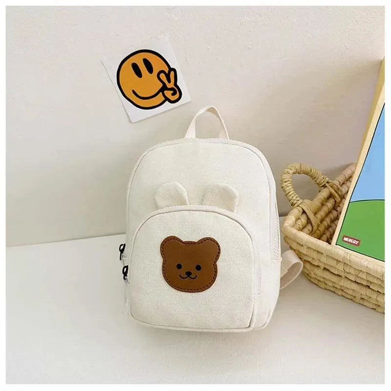 TSB79 Cool Backpacks For Children's Girls and Boys - Cartoon Bear Bunny Pattern