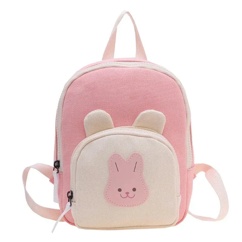 TSB79 Cool Backpacks For Children's Girls and Boys - Cartoon Bear Bunny Pattern