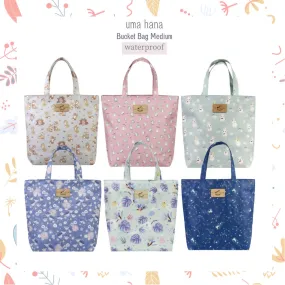 Uma hana Bucket Bag Medium Printed