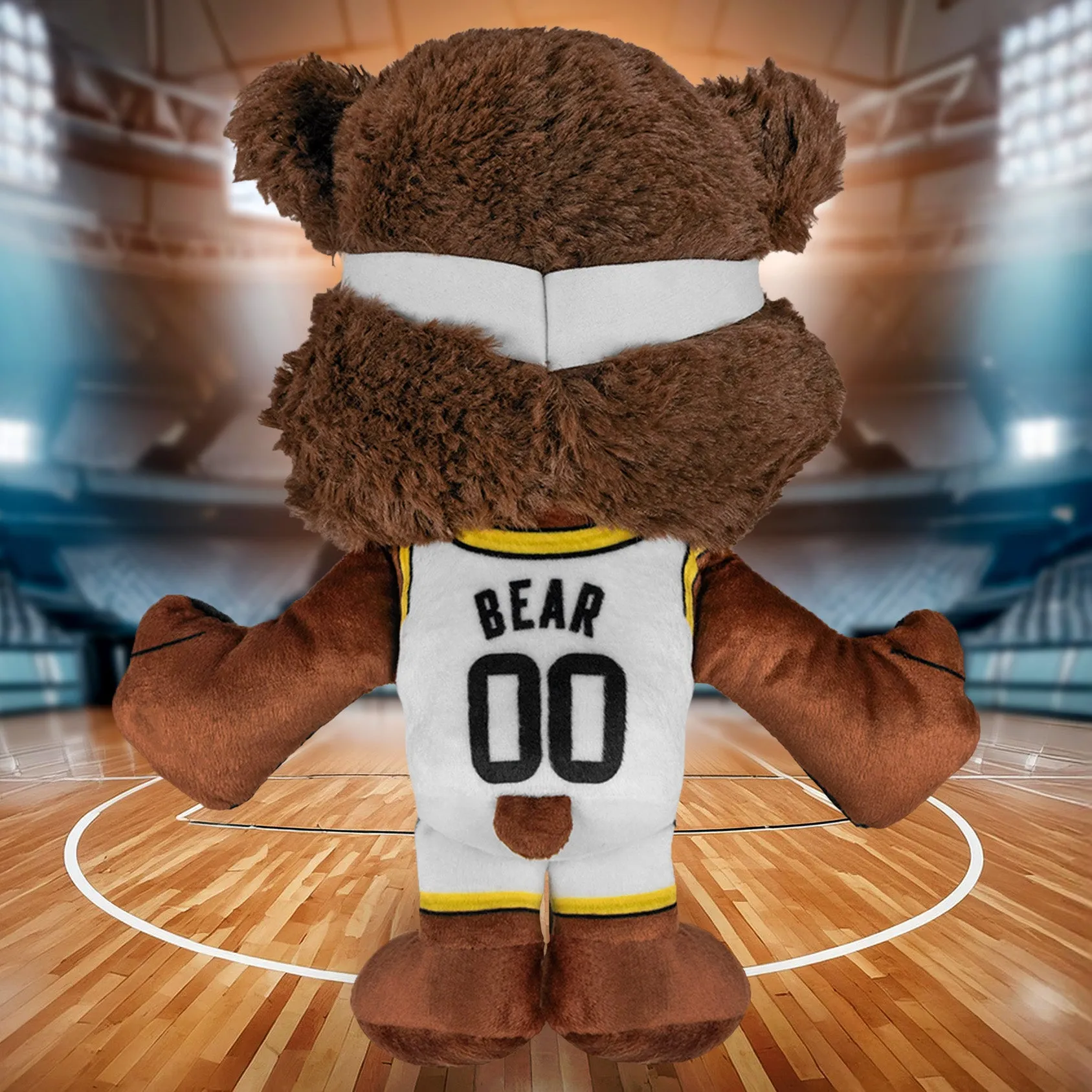 Utah Jazz "Jazz Bear" 8" Mascot Kuricha Plush (Association Uniform)