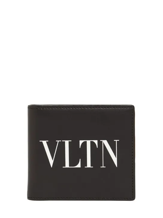 Valentino Garavani   VLTN leather billfold wallet 