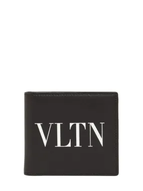 Valentino Garavani   VLTN leather billfold wallet 