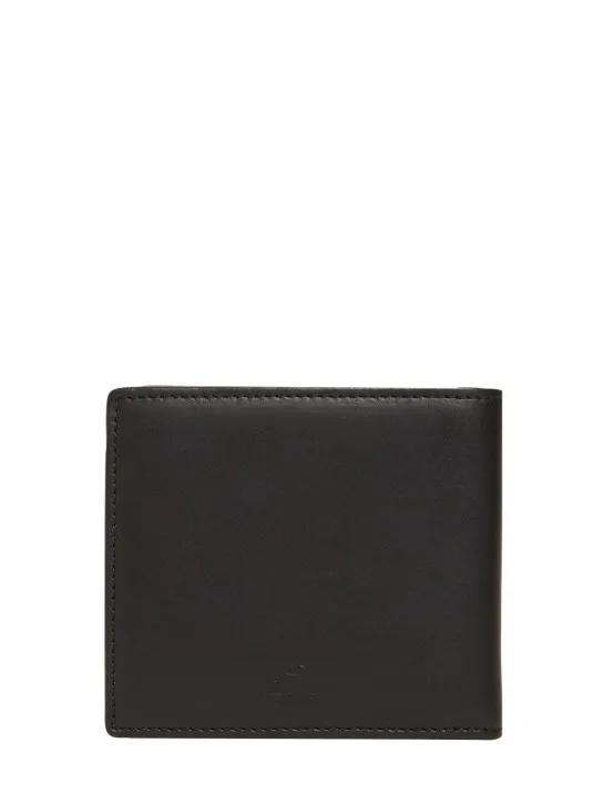 Valentino Garavani   VLTN leather billfold wallet 