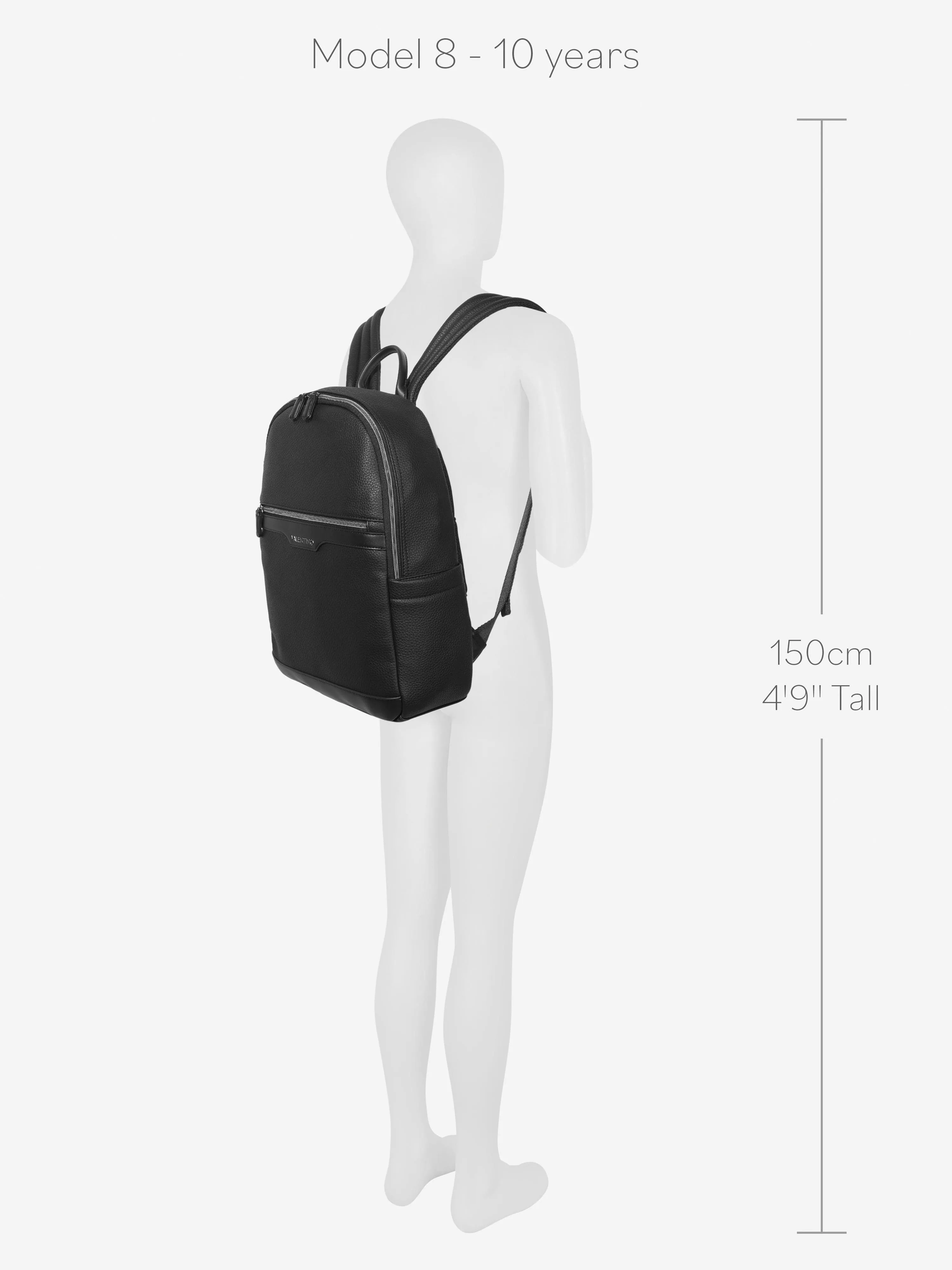 Valentino Kids Efeo Backpack in Black (43.9cm)