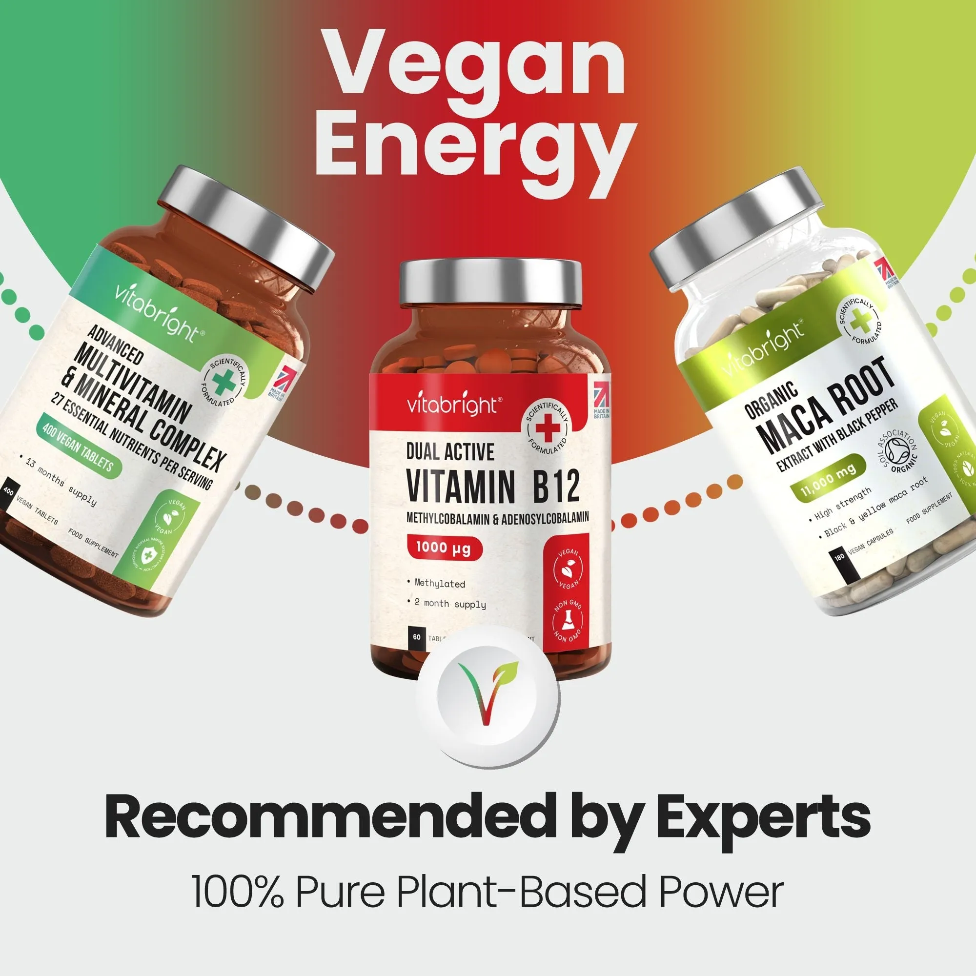 Vegan Energy Supplements - Bundle