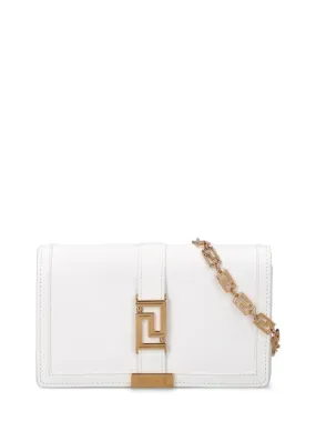 Versace   Greca Goddess leather chain wallet 