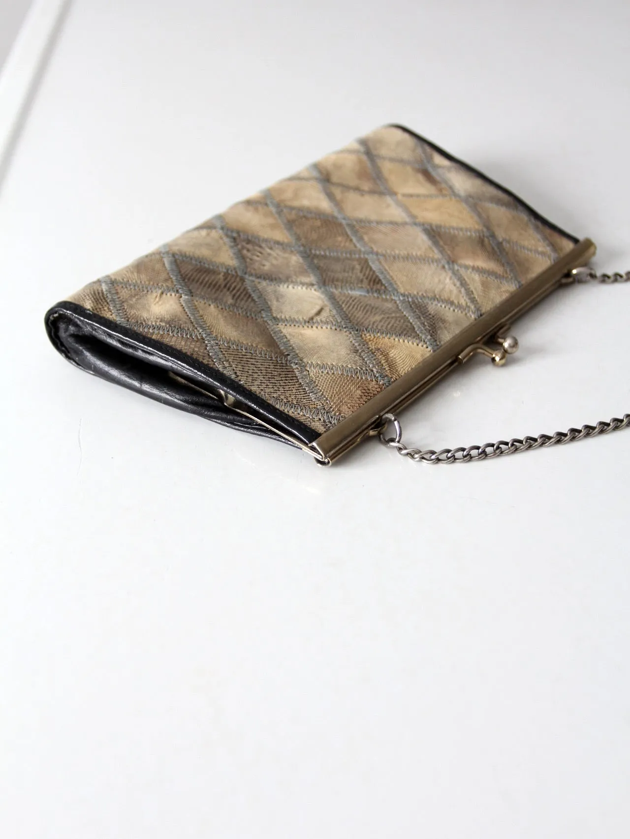 vintage snakeskin purse