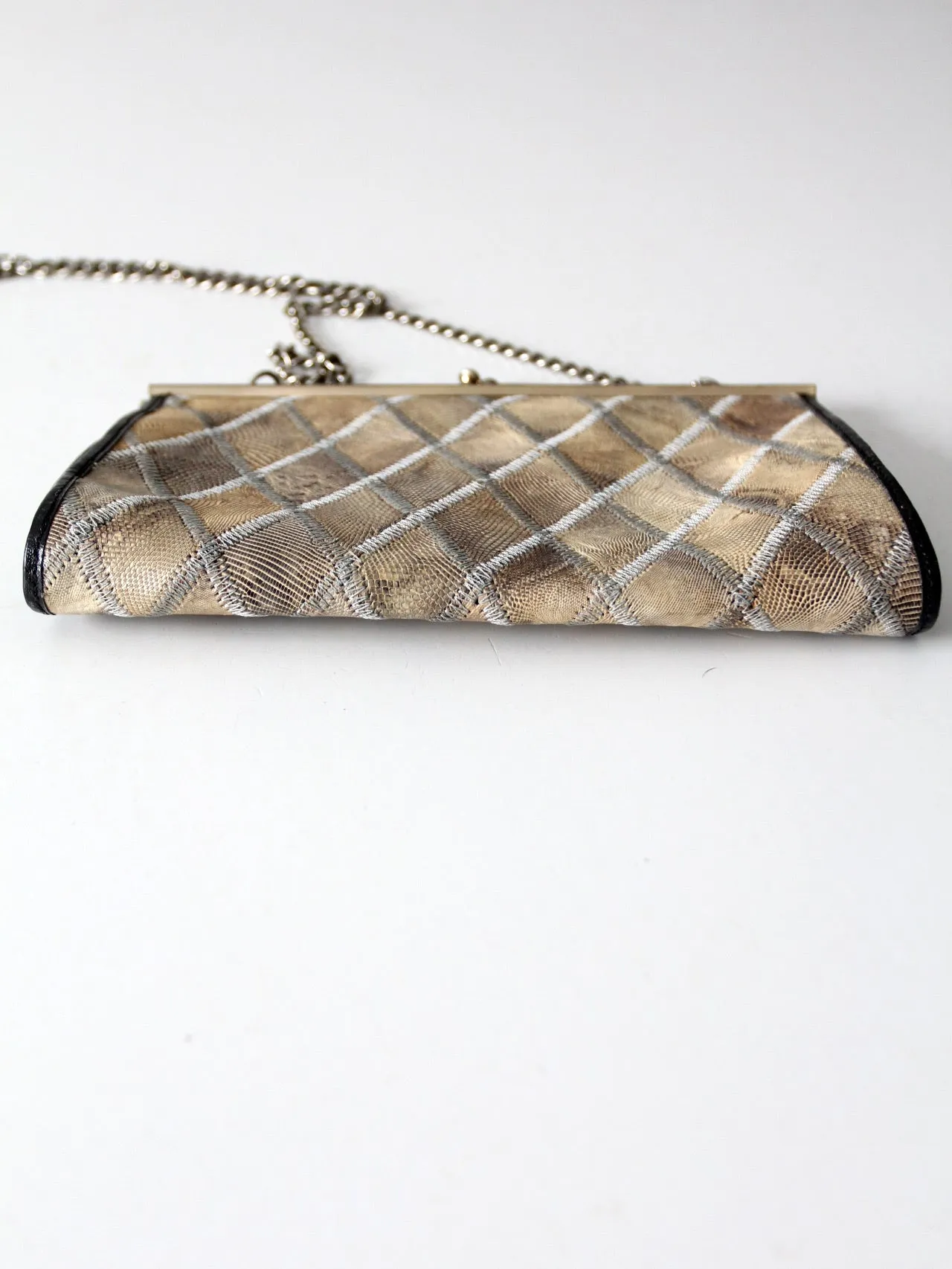 vintage snakeskin purse