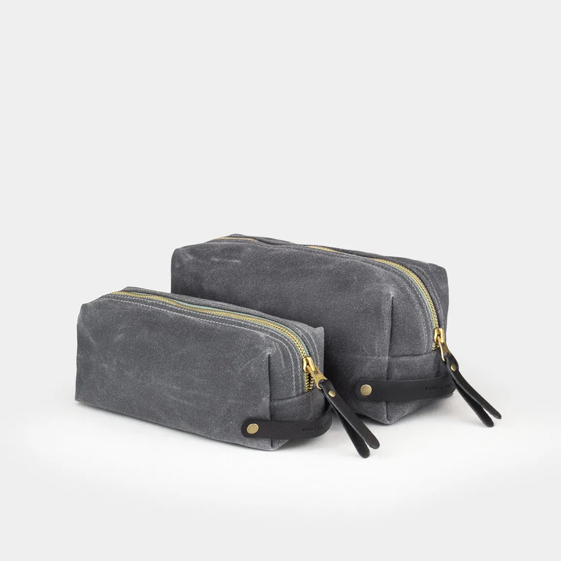 Waxed Canvas Dopp Kit