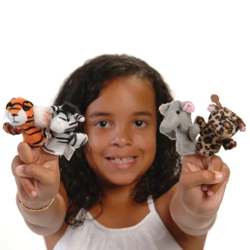 Wild Animal Finger Puppets (1 Dozen)