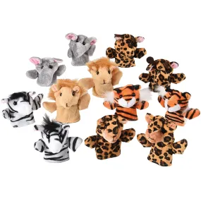 Wild Animal Finger Puppets (1 Dozen)