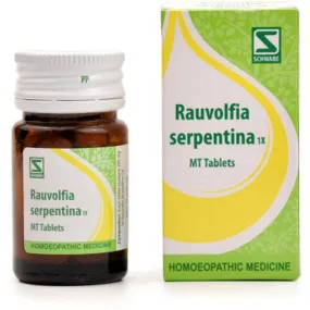 Willmar Schwabe Rauwolfia Serpentina Tablet 1X