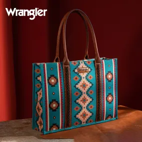 Wrangler Large Tote Dark Turquoise