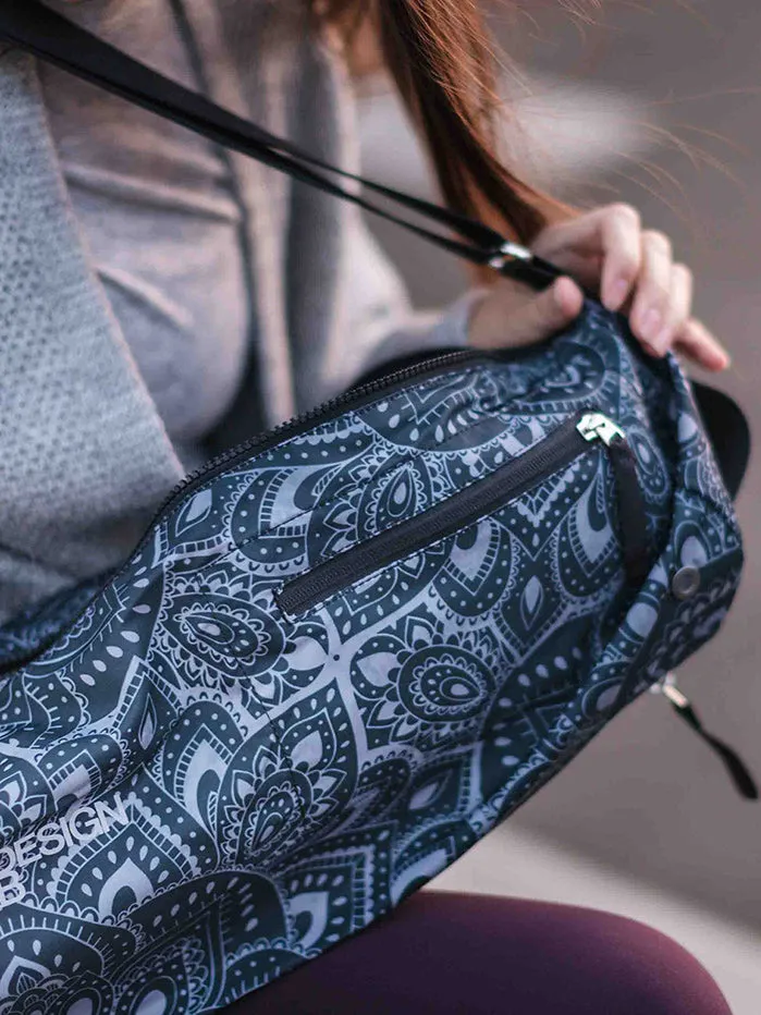 Yoga Design Lab Mat Bag - Mandala Charcoal