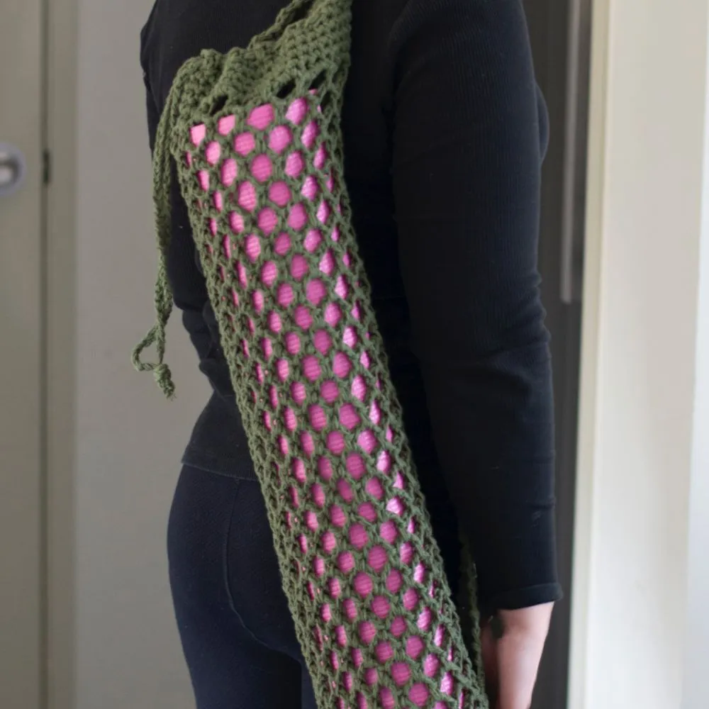 Yoga Mat Carry Bag Crochet Pattern (N1750)