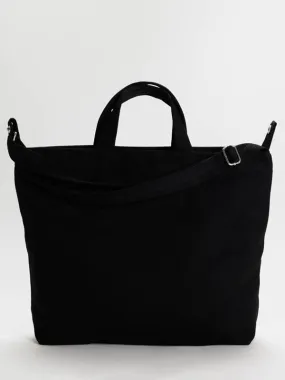 ZIP Horizontal Duck Bag: Black